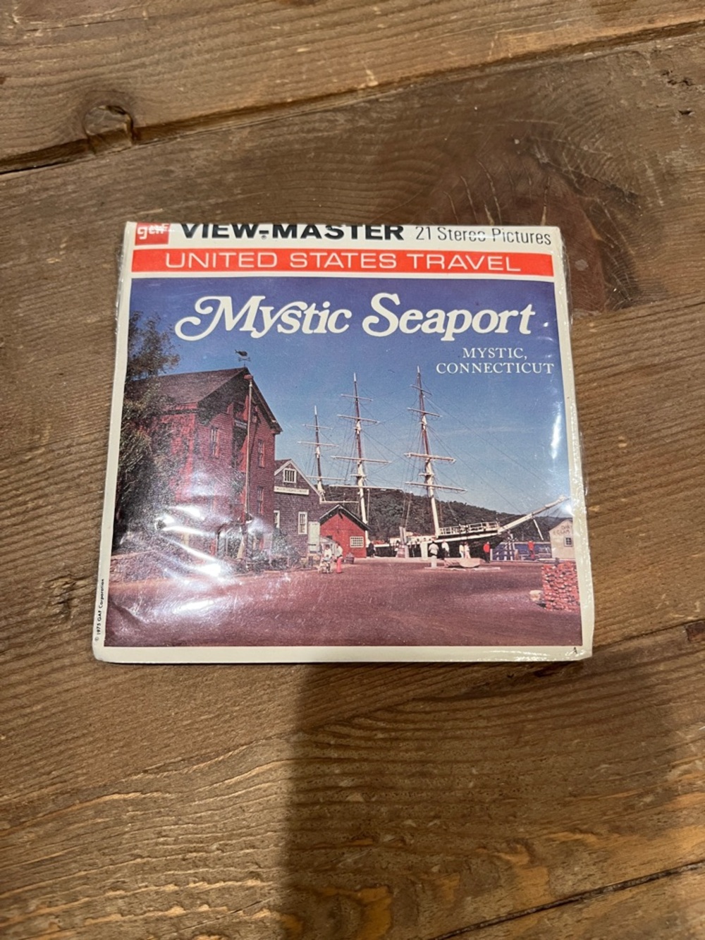 Vintage View-Master Mystic Seaport GAF A 751 -21 Stereo Pictures